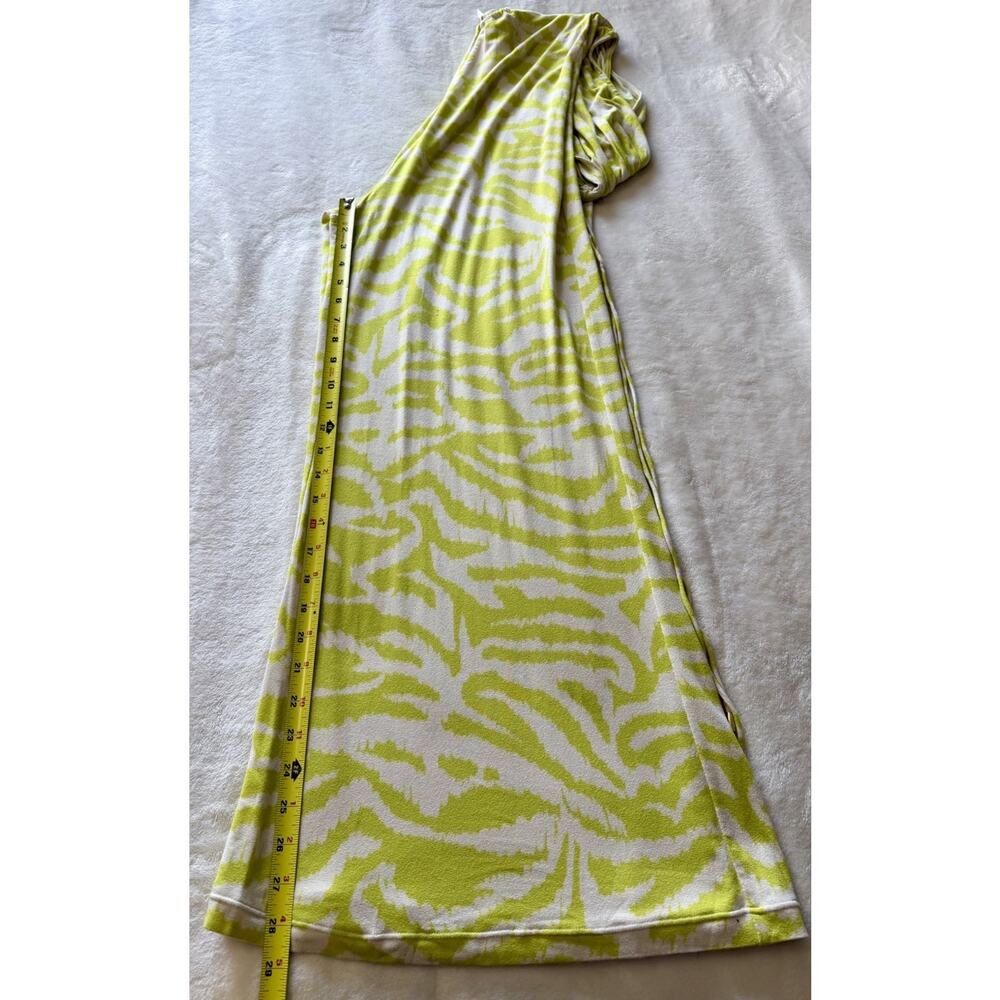 Free People Women's Next Summer Jumpsuit Lime Green Zebra Size Small - Picture 15 of 15